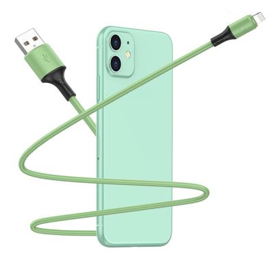 China Newest Liquid Fast Charging USB Data and Speed ​​Silicone Cable Transmission Fast Charging Cable For Smart Phone for sale