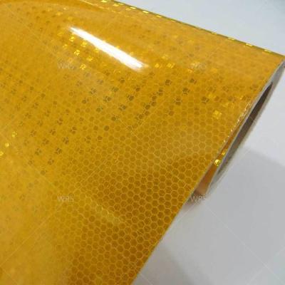 China Reflective Vinyl PET PVC Acrylic Material High Intensity Grade Prismatic Grid Film for sale