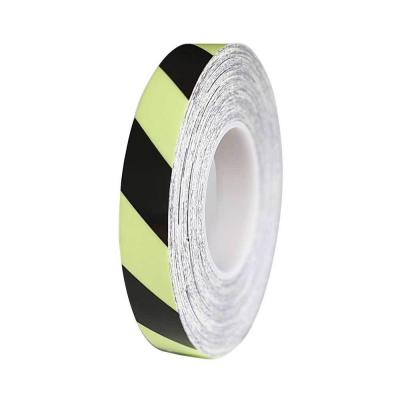 China 4 uur gloeiende PVC-tape op maat groen/blauw/geel Foto-luminescent Te koop