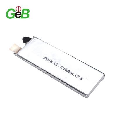 China Rechargeable Toys High Rate 80C Lithium Ion Battery 3.7V 9248145 6000mah Lipo Battery For Electric Products for sale