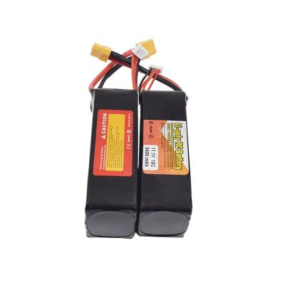 China Toys lipo battery 12 volt 5400mah 6000mah 8000mah 10000mah 16000mah 2s 4s 6s 8s high rate power 11.1v battery for RC model dorne /ac for sale