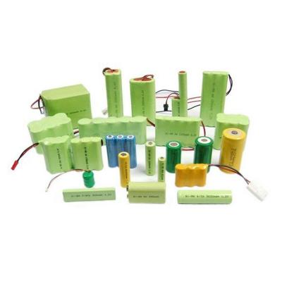 China Toys Customized GEB Sub C nimh Rechargeable Battery Pack 1.2V 2.4v 3.6v 4.8v 6v 7.2v 9.6v 12v 24v AA D.C.A. for sale