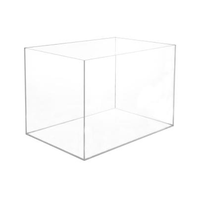 China Other various designs are available thick clear acrylic box with magnet lid square acrylic plexiglass box for candy for sale