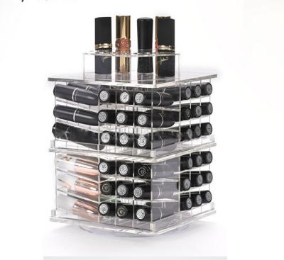 China You Can Find Cosmetics Easily Big 3 4 5 Custom Clear Acrylic 6 Drawer Makeup Organizer for sale