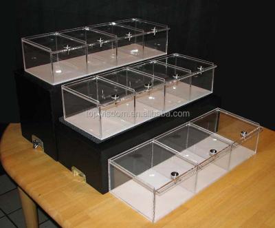 China You can find cosmetics easily new design fashion customized product acrylic make up organizer for sale