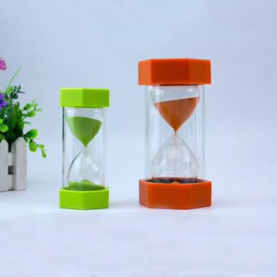 China 2021 New Design Children's Acrylic Hourglass Timer Gifts Play 1/3/5/10/15/20/30/60 Minute Home Furniture for sale