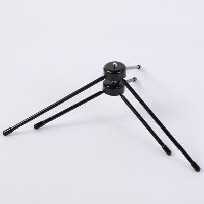 China Best Selling Universal 2021 Mini Mobile Phone Digital SLR Camera Stand Light Fill Selfie Tripod Photography Metal Live Desktop Tripod for sale