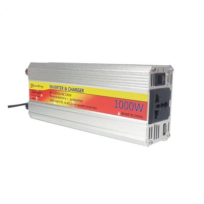 China 1000W Battery Charger Inverter DC12V To AC220V 1000W Power Inverter With 10A Battery 245*95*55mm for sale