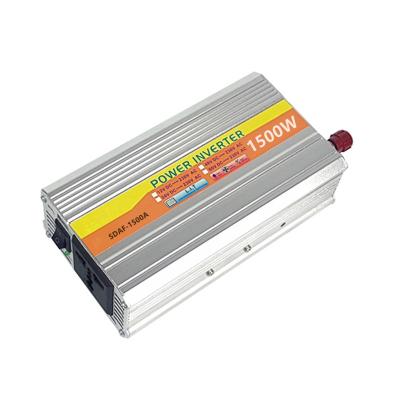 China Car Inverter 12V 1500W Solar Power Inverter DC to AC 12v 220V Sine Wave Car Modified Inverter for sale