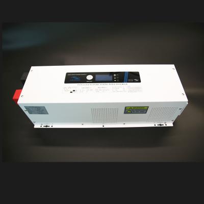 China DC48V to AC220V/230V 6000W low frequency pure sine wave inverter with UPS and battery charger 675*220*180 for sale