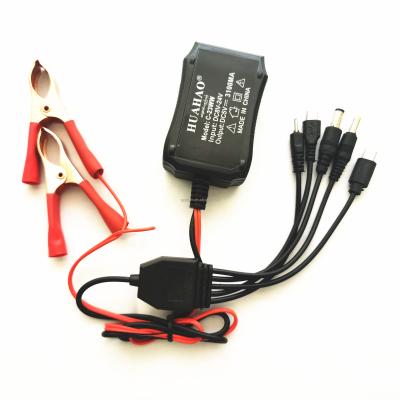 China Universal Phone Charger 3 USB DC Clamp Clip Charger 12V 24V DC Phone Charger 4 in 1 Phone Charger for sale