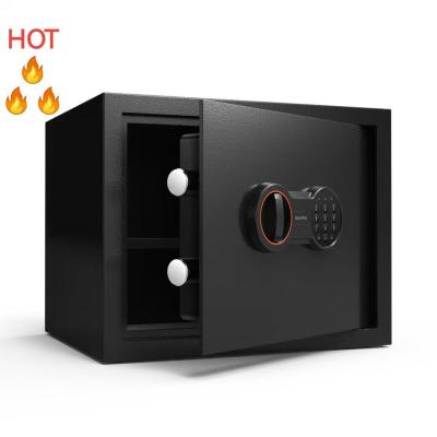 China Mini home office hotel bank OUBAO safes home office jewelry bank jewelry mini hot money gun smart electronic digital digital security safe box fire for sale