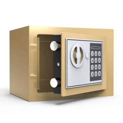 China Hot Mini Gun Home Money Mini Gun Home Office Hotel Interior Ministry Safes Bank OUBAO Smart Electronic Digital Lock Portable Hidden Safe Box for sale