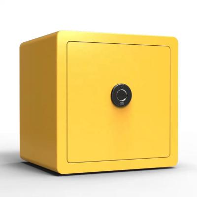 China High Security Metal Mini Kid Coin Bank Money Cash Cash Box Home Safe Safe Lock OUBAO Office Hotel Safe Box for sale