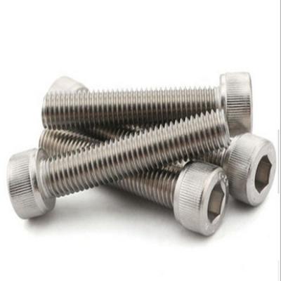 China DIN912 SS304 M6 Stainless Steel Hexagon Single Socket Cap Allen Head Bolt for sale