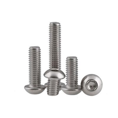 China Pan More Stock ISO7380 Stainless Steel Pan Head Hexagon M5*5mm-M5*25mm Machine Screw for sale