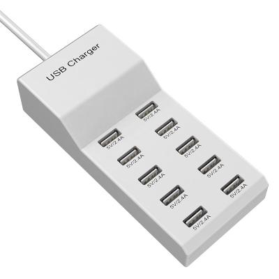 China Mobile Phone Ycyd Multi Charger 5V2.1A10 Port Port For Home Office for sale