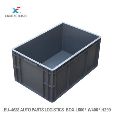 China Recyclable Cheap Hard Plastic Containers Plastic Packaging Box L600*W400*H290mm for sale