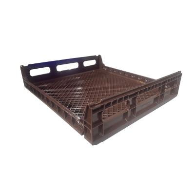 China Bread Crate Factory Direct Sales Food Grade Plastic Bread Crate Bakery Crate Stackable Hygienic Bread Packing Tray With Good Quality for sale