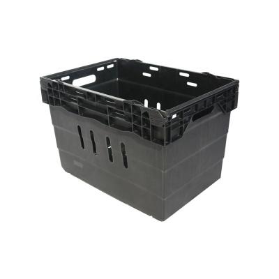 China 595x385x190mm shopping hot selling moving mesh super market stackable fruit display boxes for sale for sale