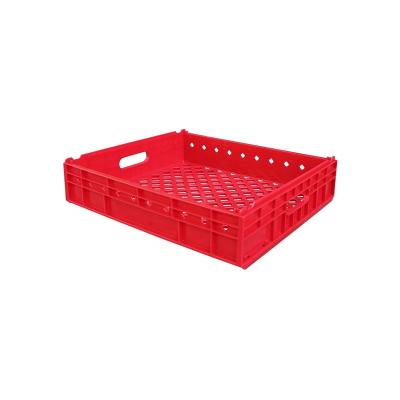 China Wholesale 550x485x130mm stacking soakaway plastic soft packaging case for donut for sale