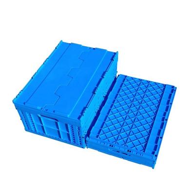 China Hotsale Collapsible Collapsible Folding Stackable Hotsale Reusable Large Size Plastic Box For Fruits And Vegetables for sale