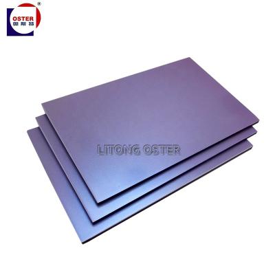 China Alcobond Modern Blue Chameleon Aluminum Composite Panel 4mm Panels For Kitchen Cabinet Design ACP Sheets for sale