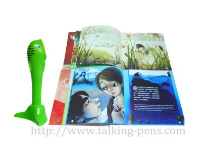 China Pluma electrónica de la lectura de Digitaces con el tenedor, CE ROHS de la herramienta de la pluma del lector del libro en venta