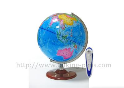 China Pluma electrónica de la lectura del mapa del mundo multi de la lengua para las lecciones de enseñanza de la geografía en venta