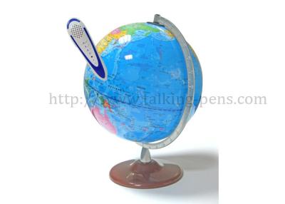 China World Map Speaking Globe Talking Pen For Class Introduction Geography CE ROHS for sale