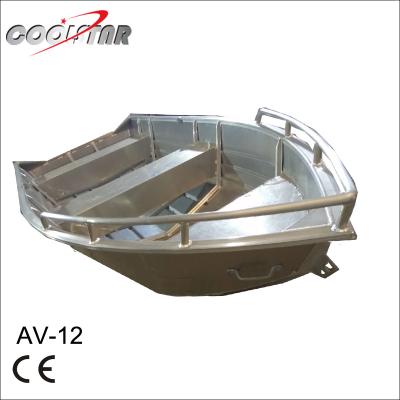 China Aluminum CE Approved Fully Welded Fishing Boat Aluminum With Keels for sale