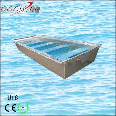 China cheap aluminum flat bottom aluminum fishing boat for sale for sale