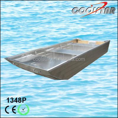 China Aluminum Type 1.2mm Aluminum Punting Thickness P Boat for sale