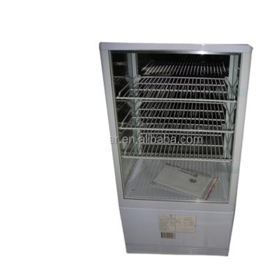 China Single-Temperature Perpendicular Four Glass Refrigerator Showcase for sale