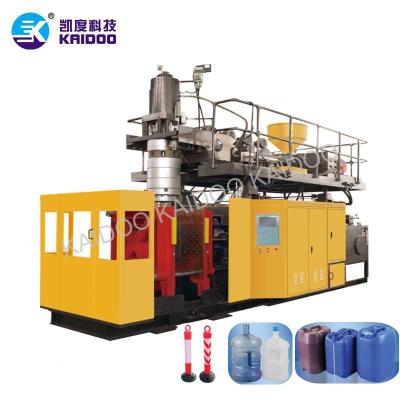 China KDB80 single station single station jerry can extrusion blow molding machine 20L 30L automatic drum plastic hollow barrel plastic extrusion blow molding machine for sale