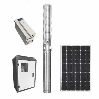 China 3 Irrigation Solar Power Water Pump Stainless Steel Submersible Jet Pump for sale