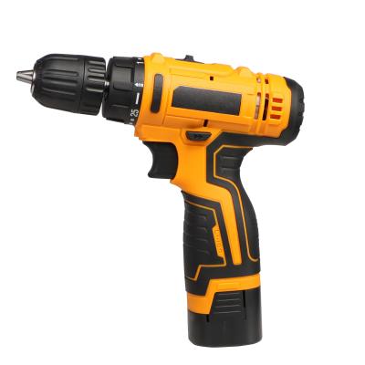 China 12V Li-ion Rechargeable Battery Electric Drill Cordless Screwdriver Electric Drill Power Screw Drivers Steel 8mm/Wood 25mm for sale