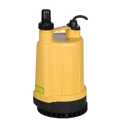 China Family houses multifunctional lightweight plastic electric submersible pump bottom suction drainage pump household use for clean water for sale