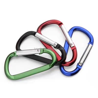 China Retail Industry 7# Decorative Metal Carabiner Flat Clip 9.8g 5.5*68*36mm for sale