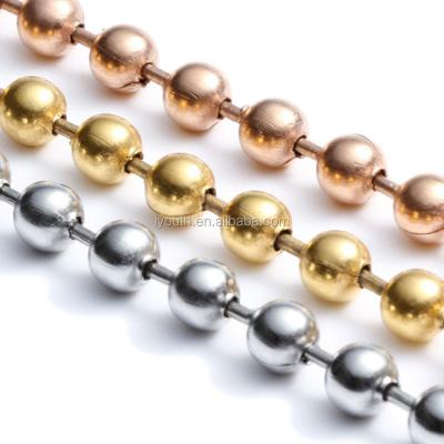 China CLASSIC 4mm Stainless Steel Blind Room Divider Roller Metal Ball Chain for sale