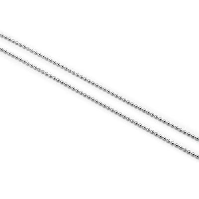 China CLASSIC Wholesale Cheap Silver 1.5mm Ball Chain Necklace for sale