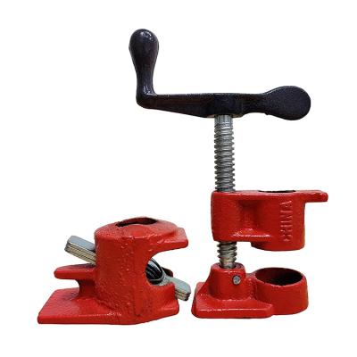 China Perfect For Woodworkers Hot Selling Clamps For Woodworking Tools 1/2 Inch Pipe Clamp Wood Bonding Heavy Duty Cast Iron for sale