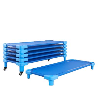 China Net bed corner+aluminum alloy tube stackable cloth+plastic children bed portable furniture for sale