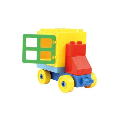 China DIY TOY Cheap Educational Intelligence Plastic Block Toy Children Playing Building Block Toy for sale