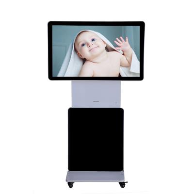 China 49 Inch Hotel IPAD Indoor Kiosk Floor Standing Wireless Android Wifi LCD Advertising Player for sale