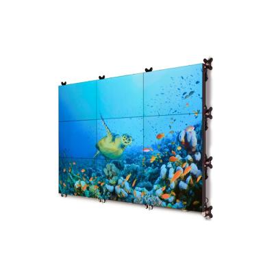 China LCD Video Wall 3*3 TV Digital Signage Solution Outdoor Wall Mounted LCD Screen With 3.5mm Narrow Bezel for sale