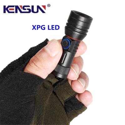 China New Style Emergency Collar Torch Flashlight Tactical LED Flashlight Mini USB Rechargeable Light Waterproof Torch Light Adjustable System for sale