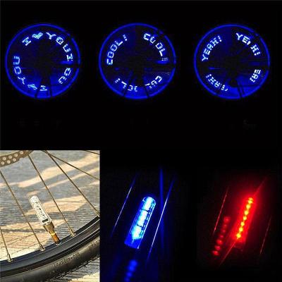 China New Product Vibrating Bicycle Accessories Led Bicycle Lights Spoke Wheel Lamp Bicycle Cycling Lights Mountain Bike Lights for sale