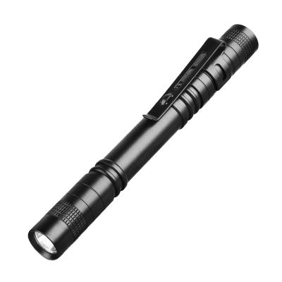 China Everyday Household EDC Waterproof Raincoats Carry 230 Lumen Small Streamlined Rechargeable Led Penlight for sale