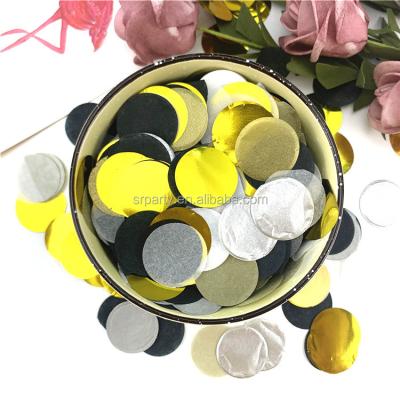 China Multicolour Circle Paper Confetti Shooter Color Smoke Effect for sale